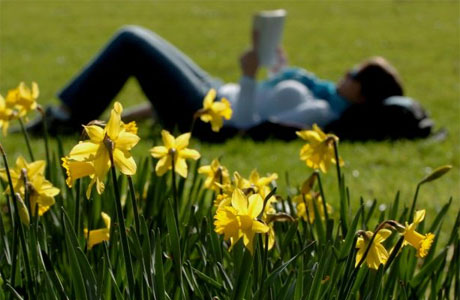 As the weather gets warmer, which of the following mark the beginning of spring for you?